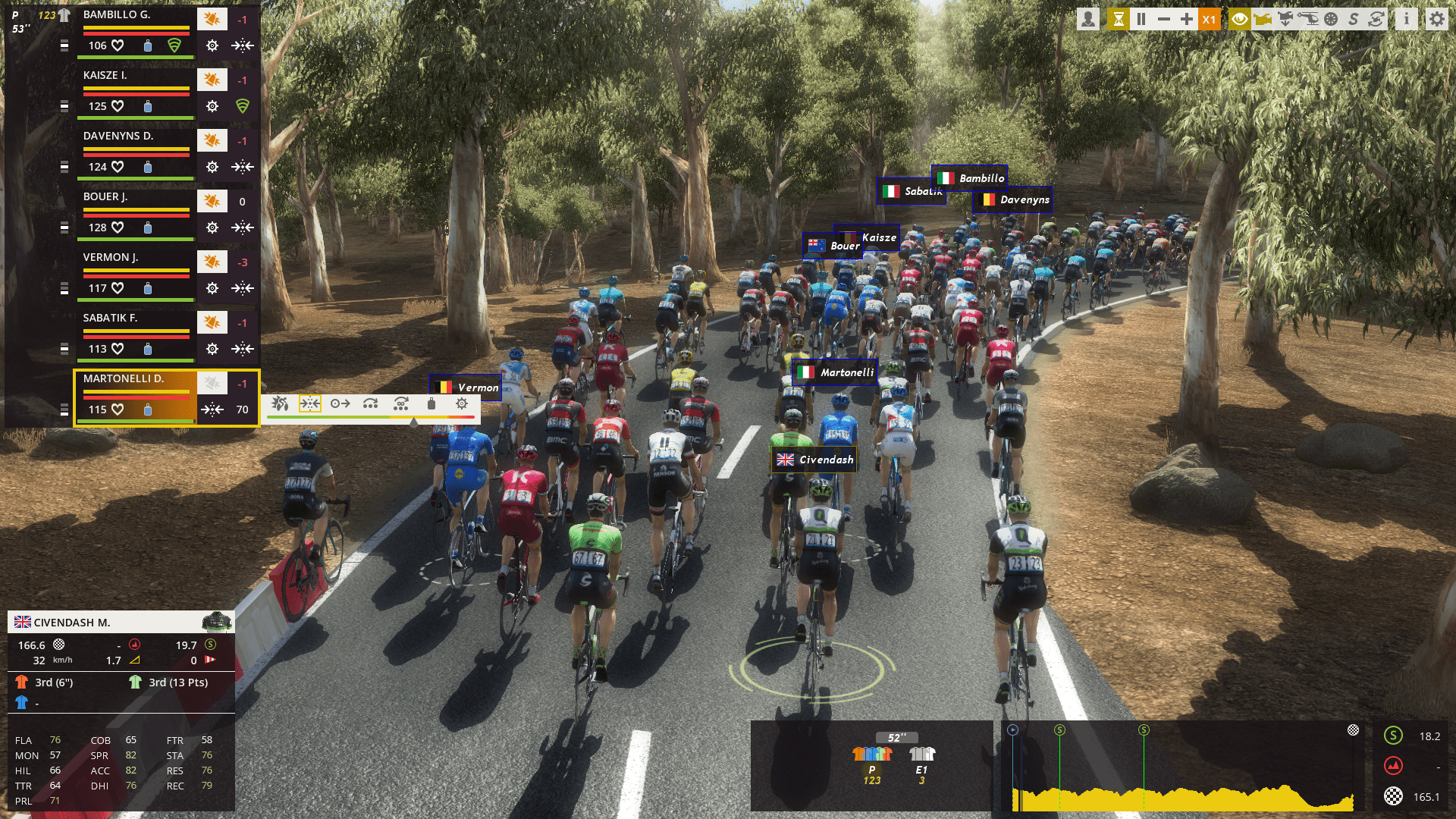 Pro Cycling Manager 2017 - In the pack