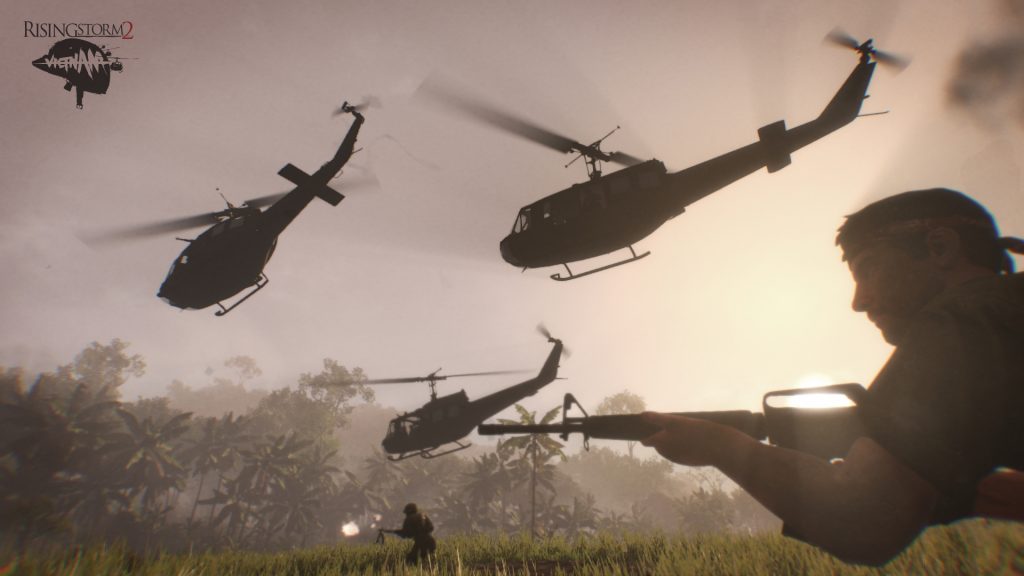 Rising Storm 2 Helicopter Fly Over