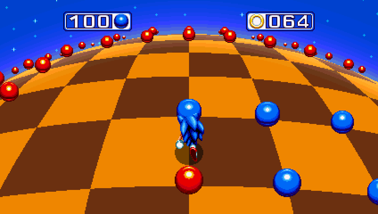 Sonic Mania - Avoid those red balls