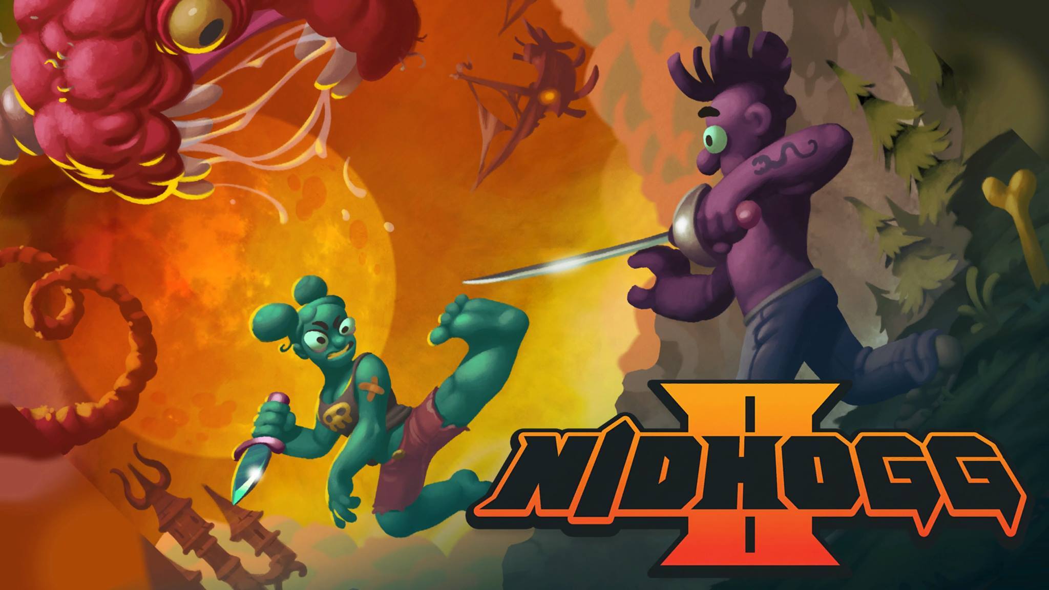 Nidhogg 2 Review – Worms Everywhere