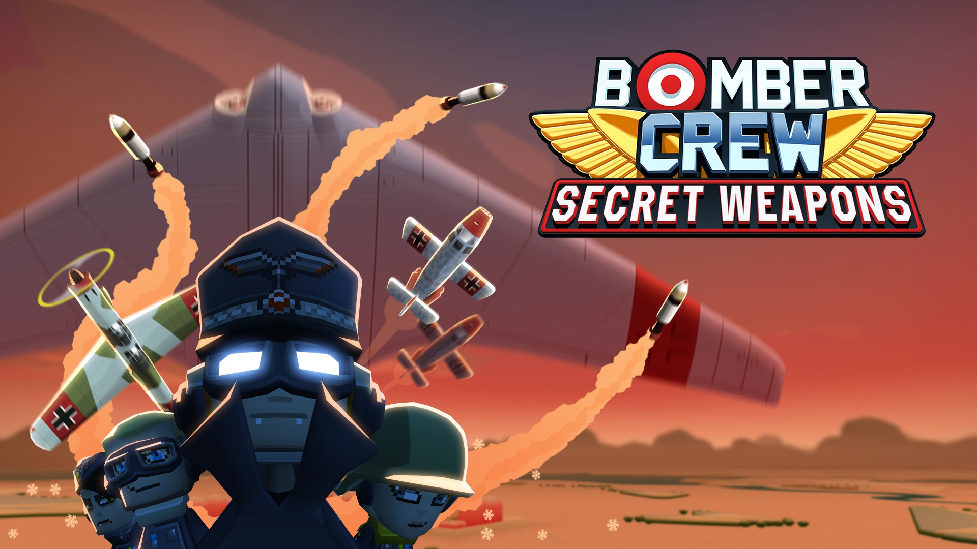 Bomber Crew Secret Weapons DLC – Biggles In A Bomber