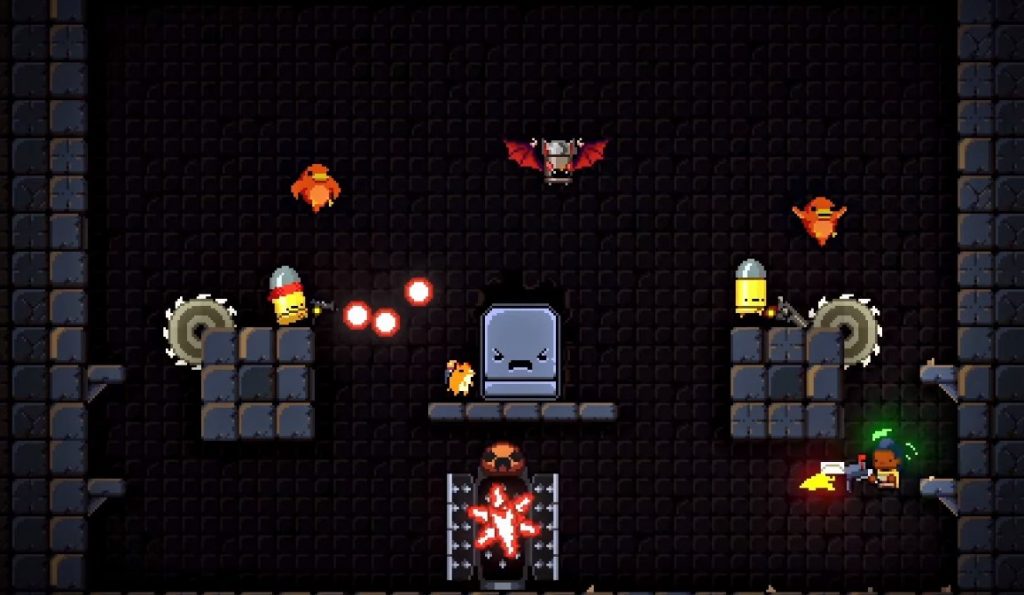 Exit the Gungeon. The Bullet takes on The Lead Maiden.
