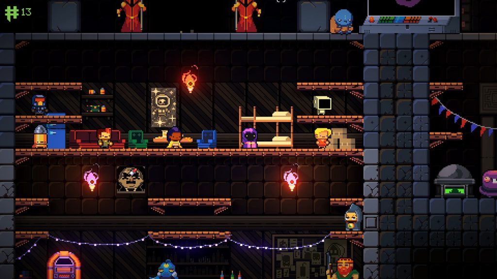 Exit the Gungeon. Choose your character.