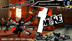 Persona 5 Royal. 1 more chance to attack.