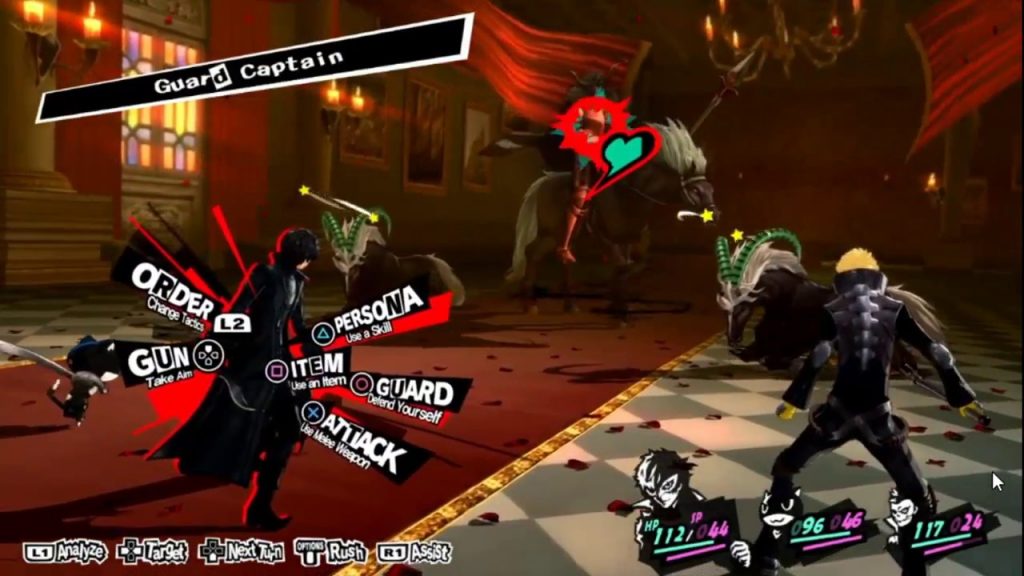 Persona 5 Royal. The boys in battle.