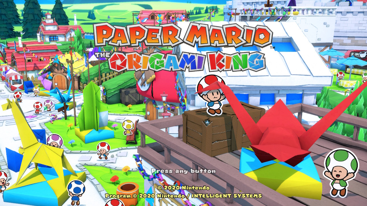 Paper Mario The Origami King – Lets Unfold This Game