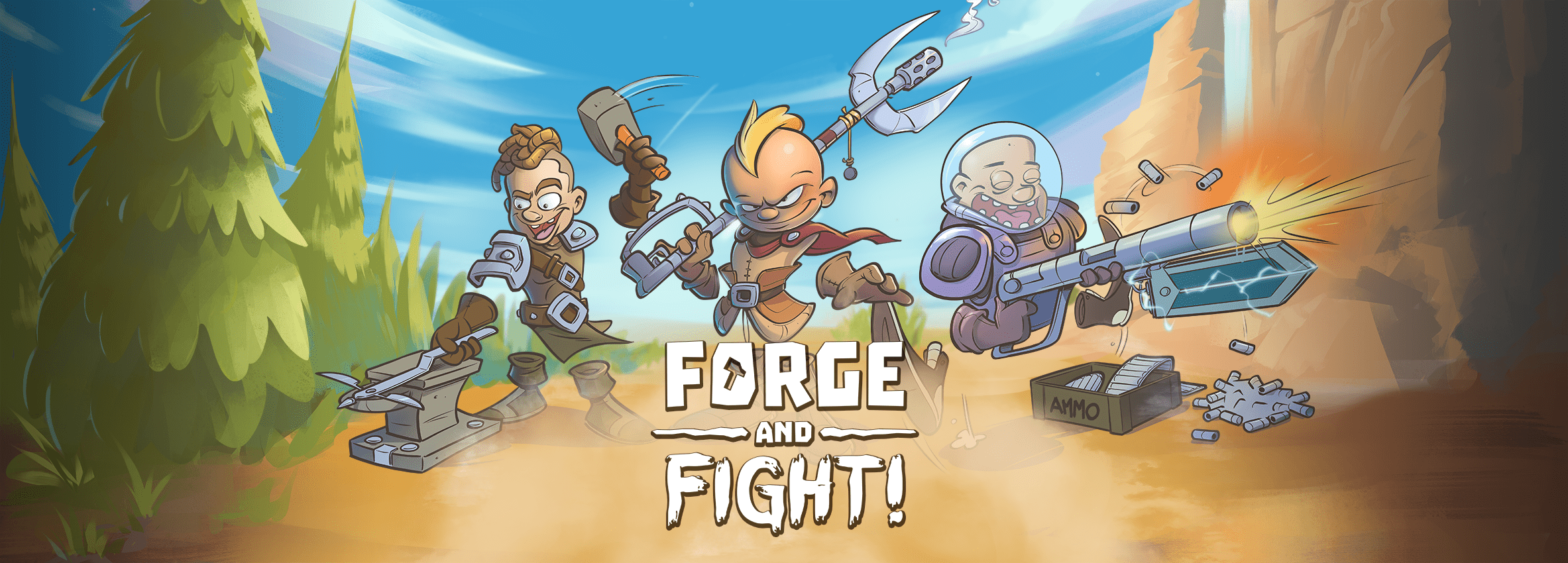 Forge and Fight! – Bonkers Online Brawler