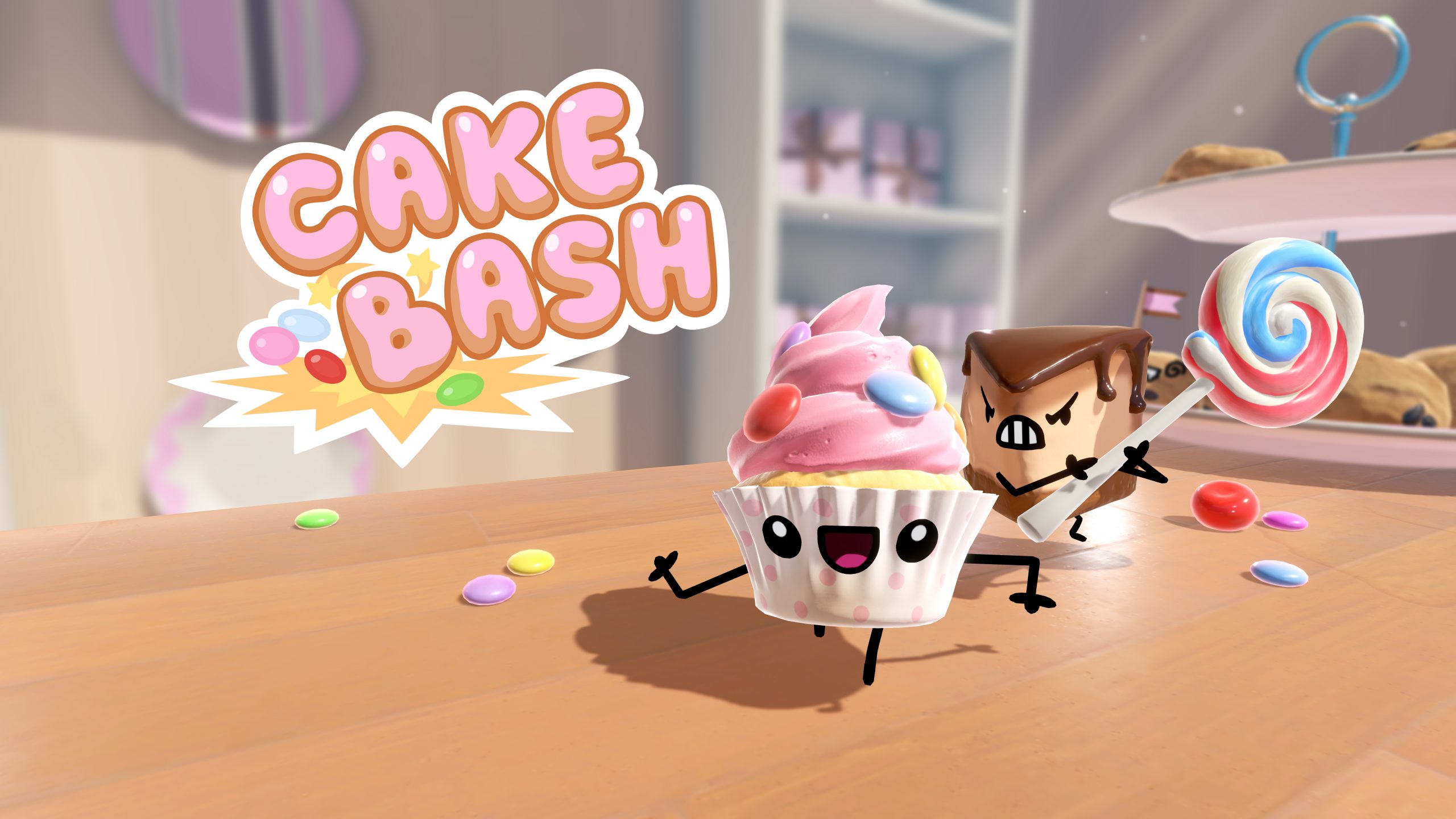 The Sweetest Four-Player Party Game – Cake Bash – Launching 15th Of October!