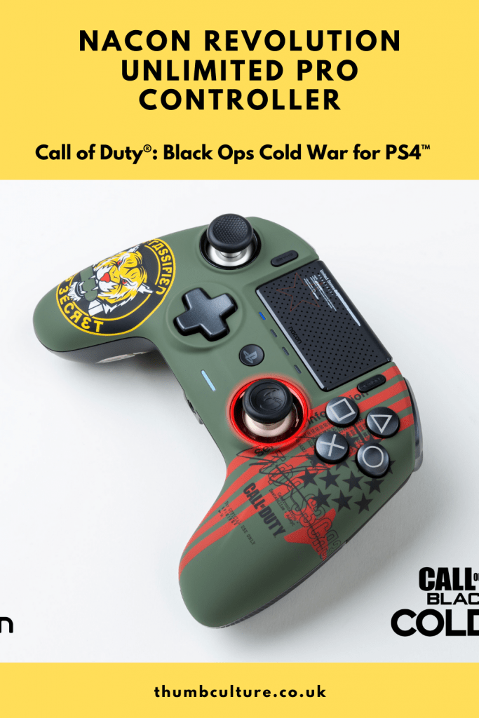 NACON Announce new REVOLUTION Unlimited Pro Controller for Call of Duty®: Black Ops Cold War pintrest