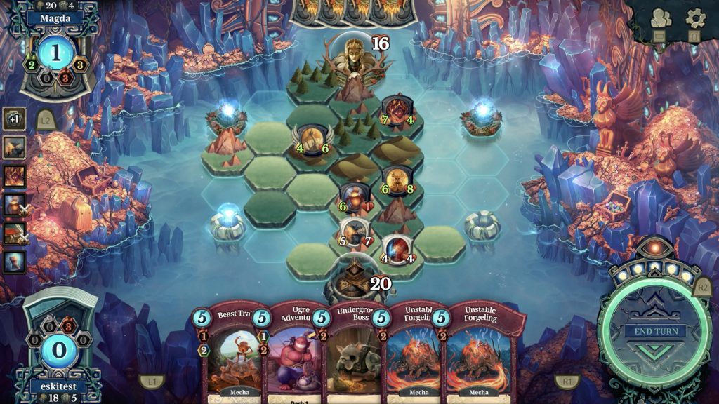 Faeria PS4 Review - These are the wells