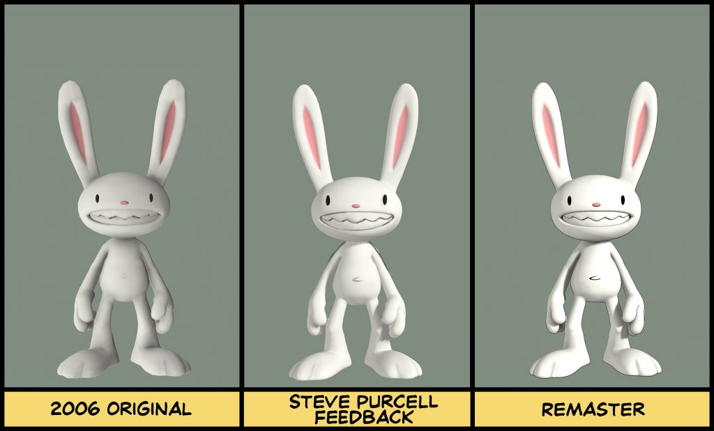 A comparison of the Character models from the 2006 original to remaster of Max