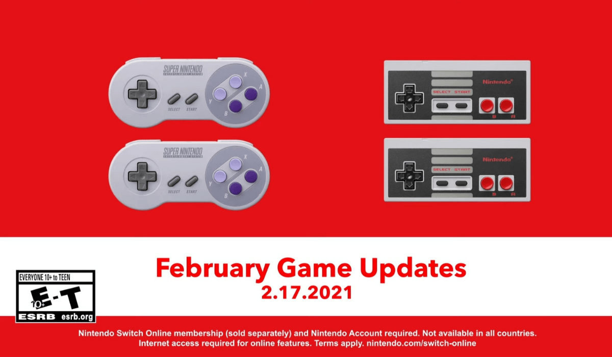 Nintendo Switch Online – New Games For February Announced
