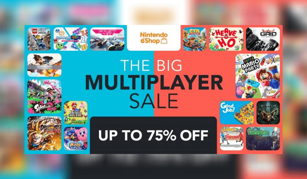 Nintendo’s Big Multiplayer Sale – Now Live, Grab Tons Of Deals!