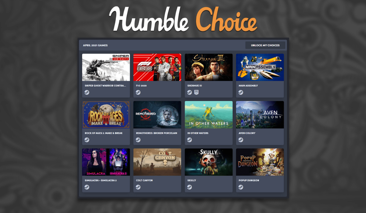 Humble Choice April 2021 – What Do We Get This Month?