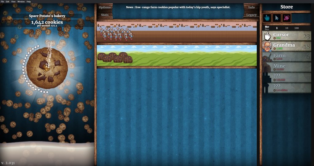 Short Review, Cookie Clicker