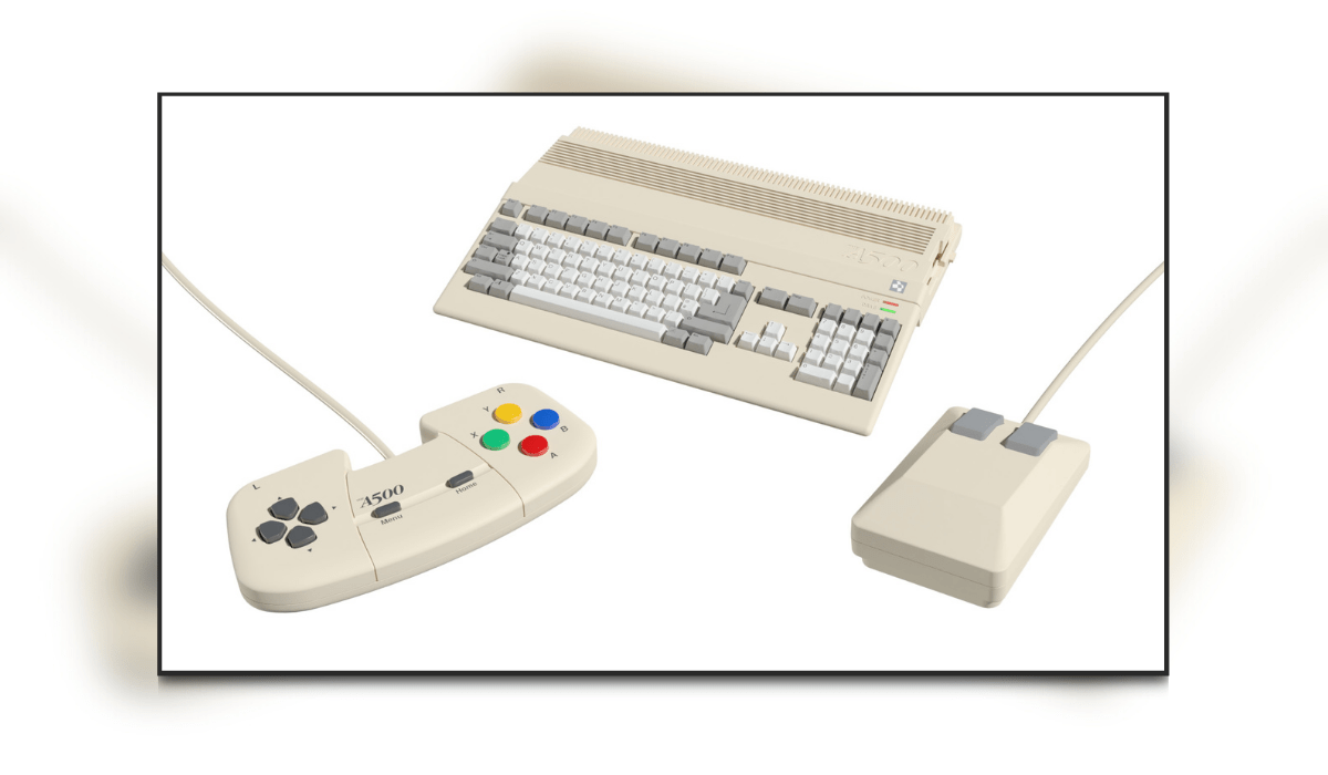 Amiga 500 Mini Has Joined the Mini Console Lobby