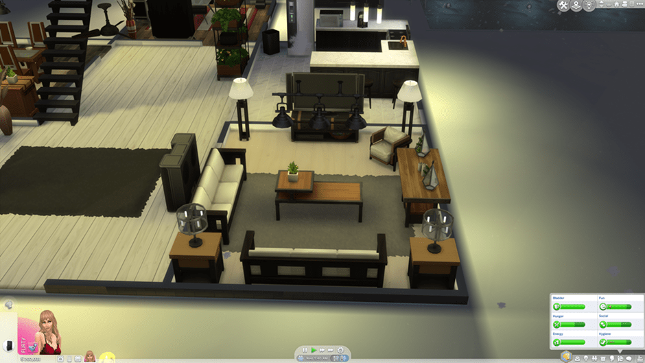 Sims 4 Industrial Loft Kit DLC