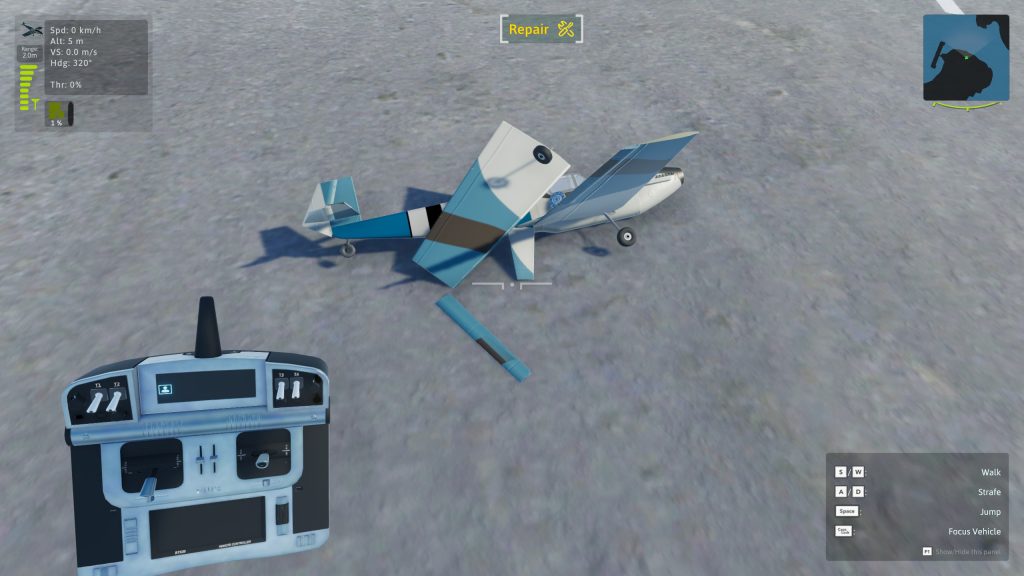 Balsa Model Flight Simulator