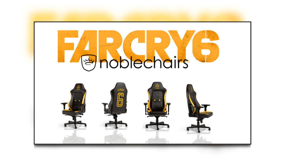 noblechairs unveil the Far Cry 6 Special Edition gaming chair