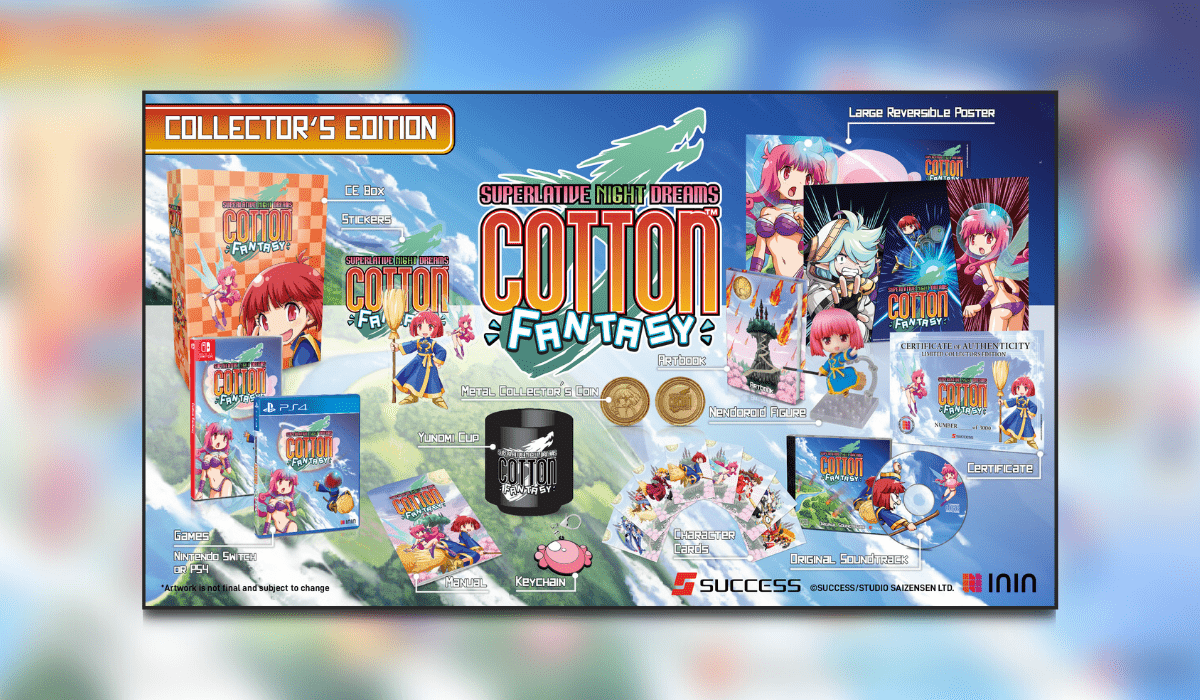 ININ Games Announces Cotton Fantasy