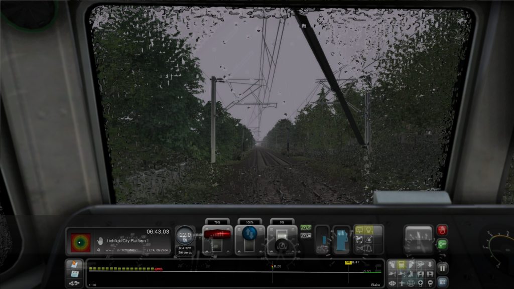 Train Simulator 2022 weather
