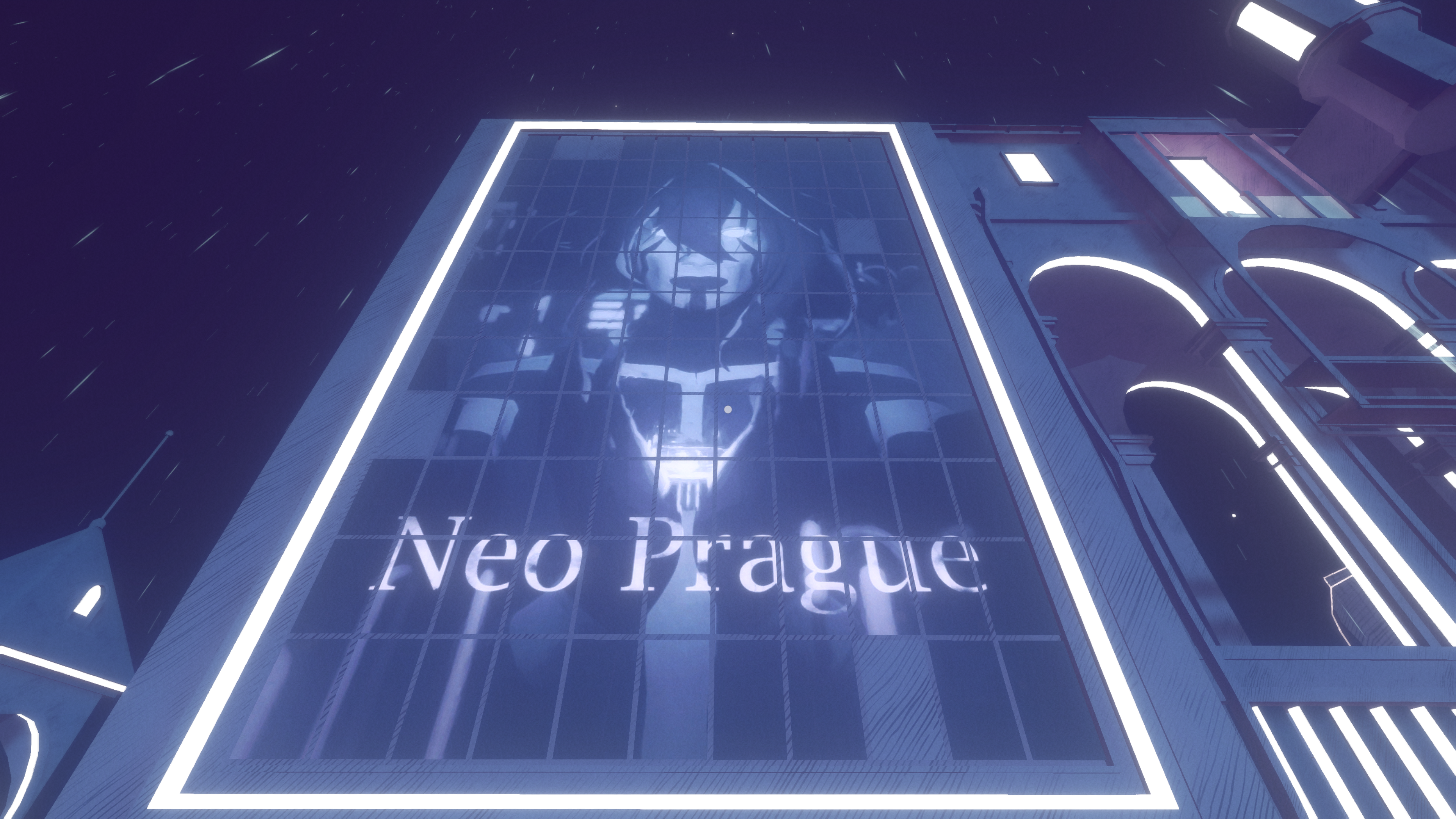 Neo Prague level screenshot from Summertime Madness PS5