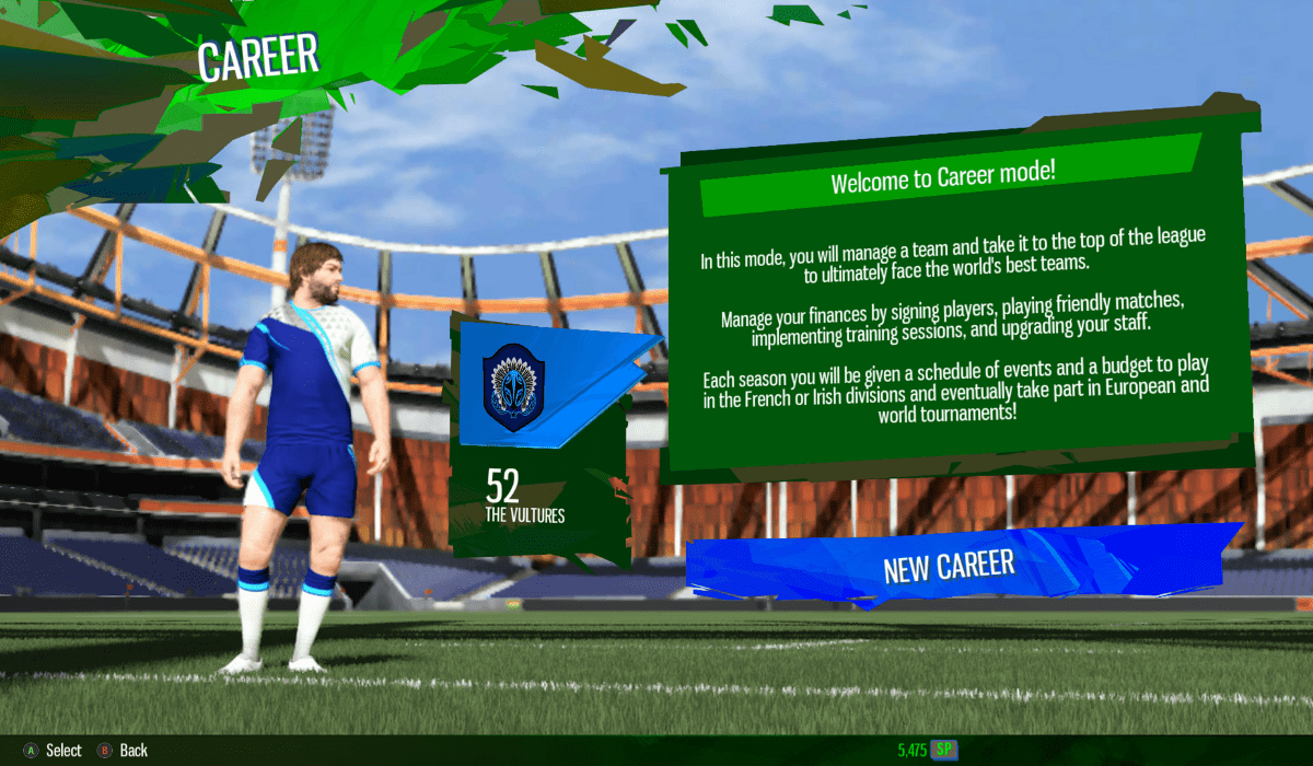 Rugby 2022 Career Mode