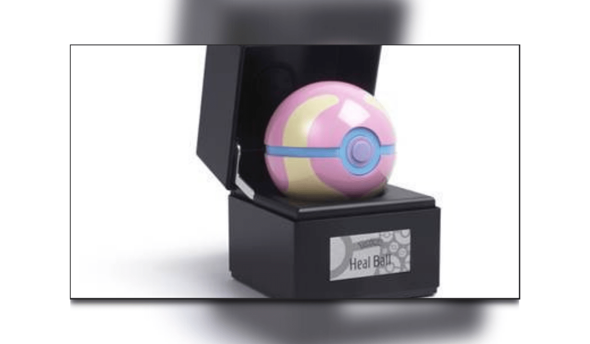Pokémon Launches Replica Of The Heal Ball On The Pokémon Center UK