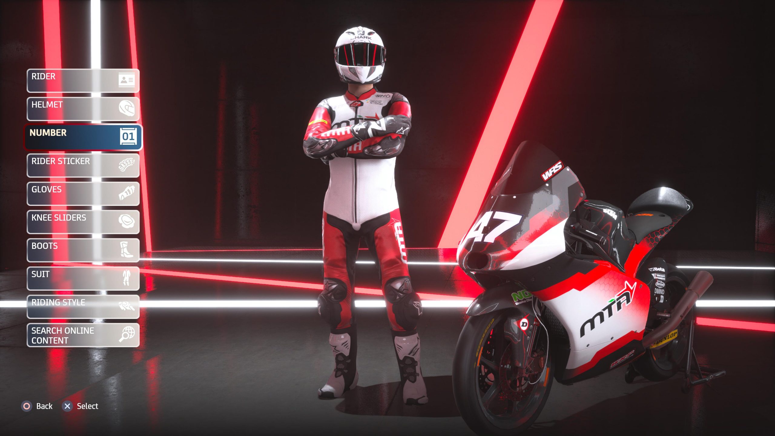 Moto GP 22 - Character Creation