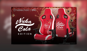 noblechairs Reveal The Design Of The Fallout® Nuka-Cola Edition Gaming Series