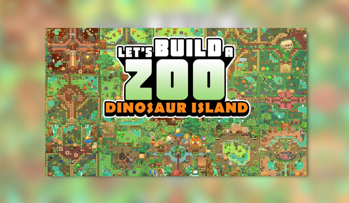 Lets Build A Zoo: Dinosaur Island