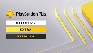 playstation plus tiers showing essential, extra and deluxe membership options