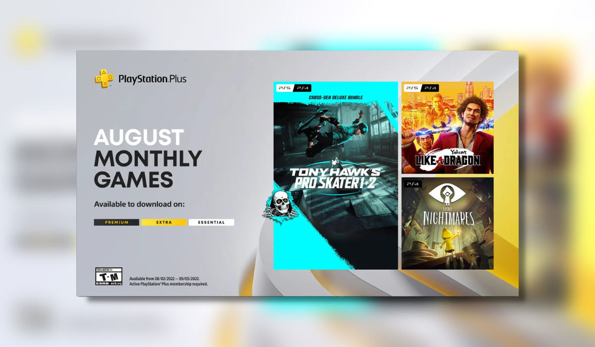 August PlayStation Plus