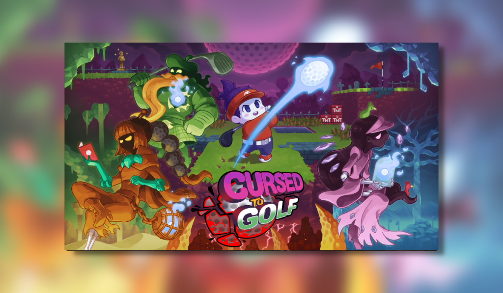 Cursed to Golf Artwork and Logo