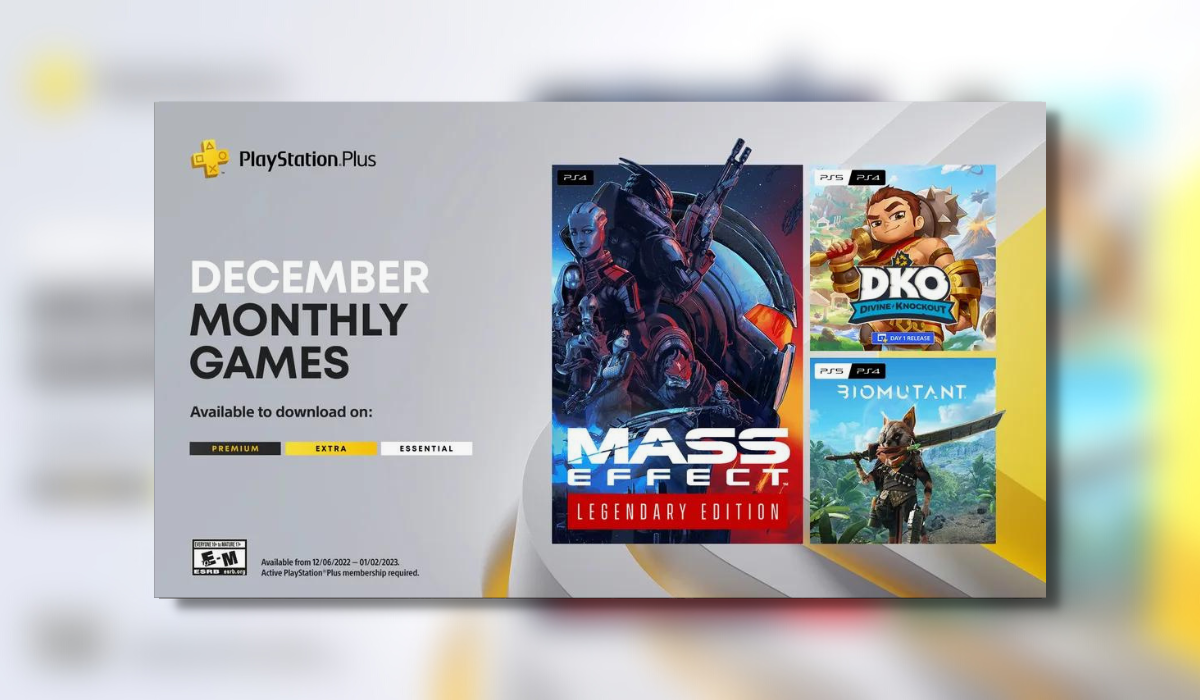 PS Plus December – Monthly Games