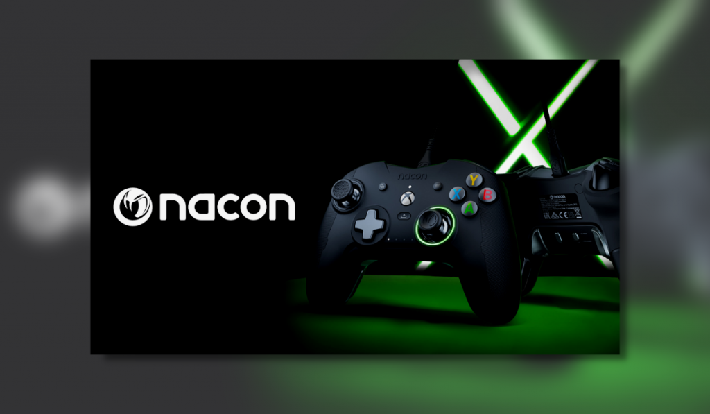 Nacon Revolution X Pro controller in camo livery on a black background