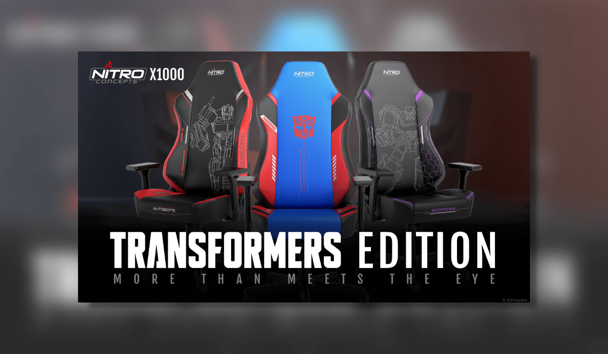 Nitro Concepts X1000 Gaming Chair: Transformers Decepticon Edition Review