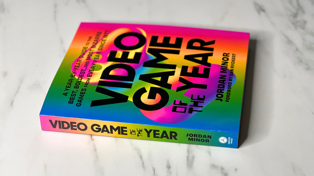 A picture of the physical book Video Game Of The Year