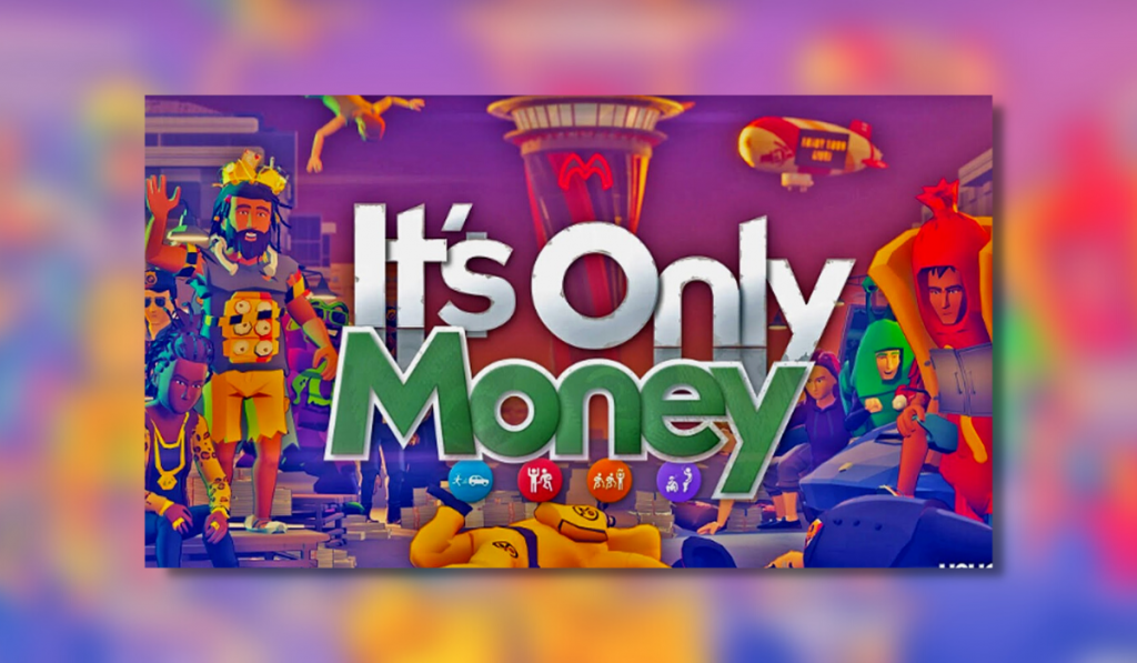 Its only money featured image on a blurred background