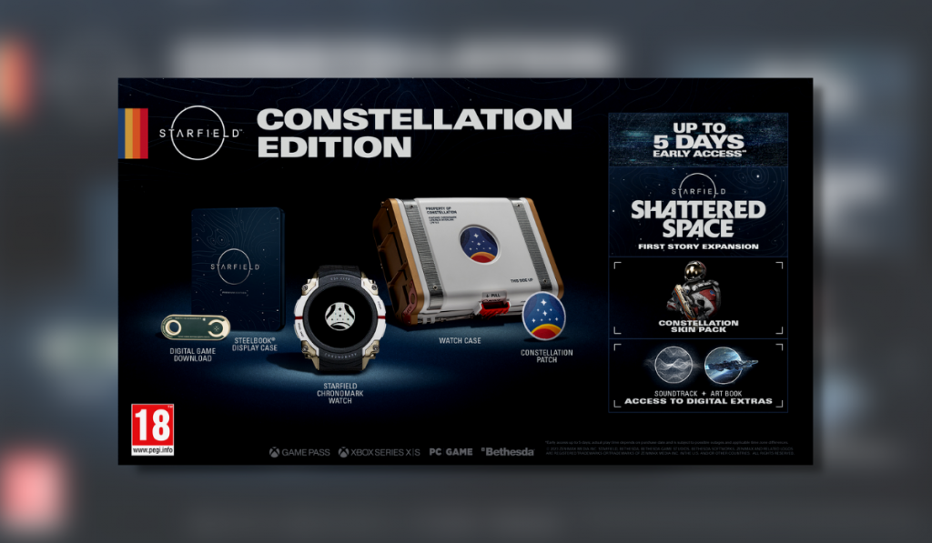 The feature image for the news article that displays what comes in the constellation edition.