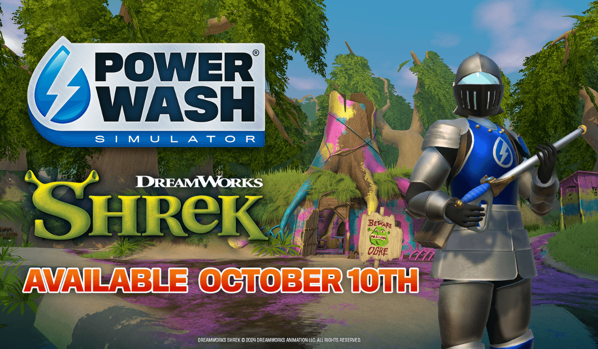Shrek Special Pack Coming to PowerWash Simulator
