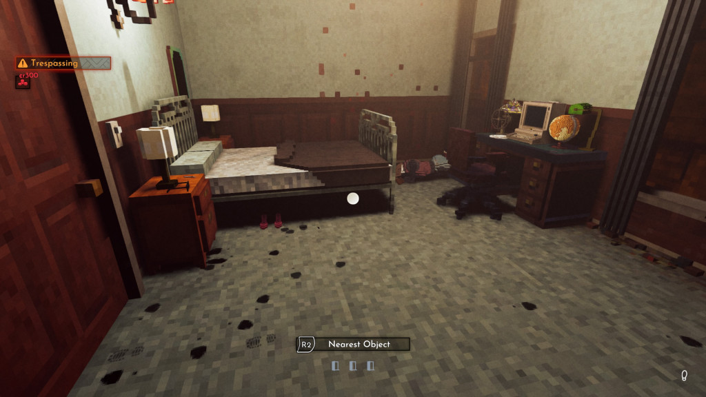 A body laying on the floor