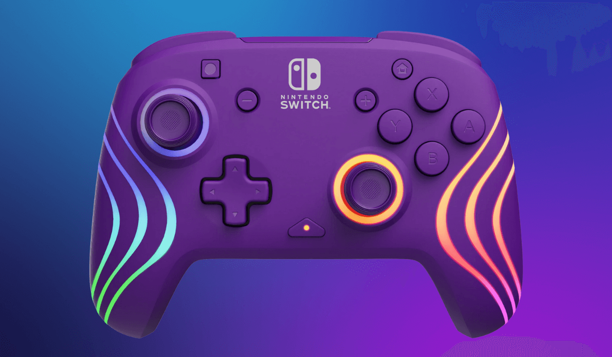 PDP Release the Afterglow Wave Wireless Controller for Switch