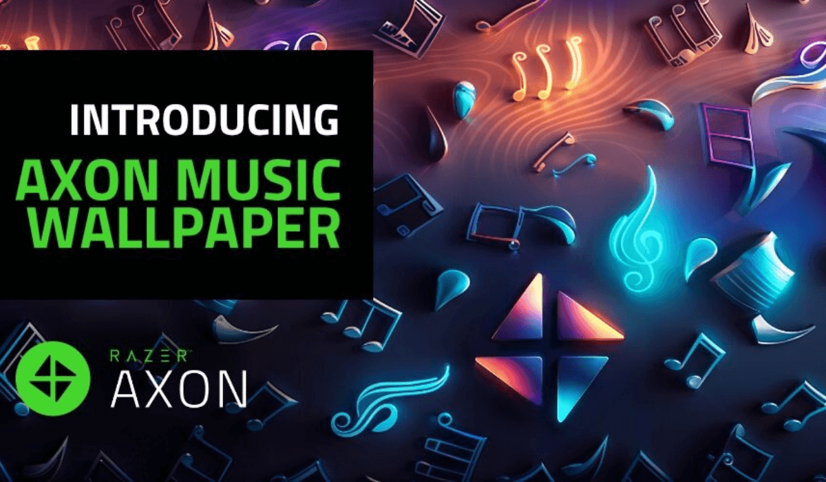 Razer Axon Music Wallpaper Launched