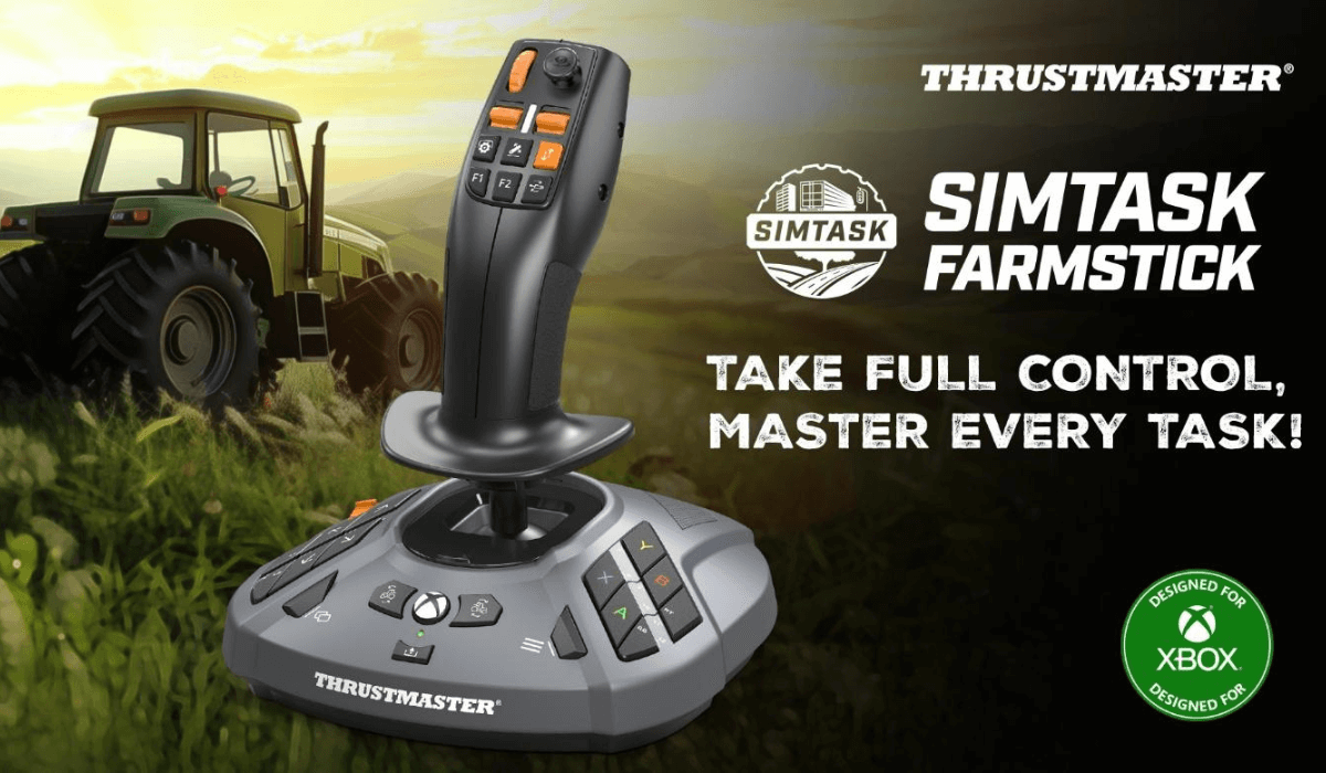 Thrustmaster Unveils The SimTask FarmStick X