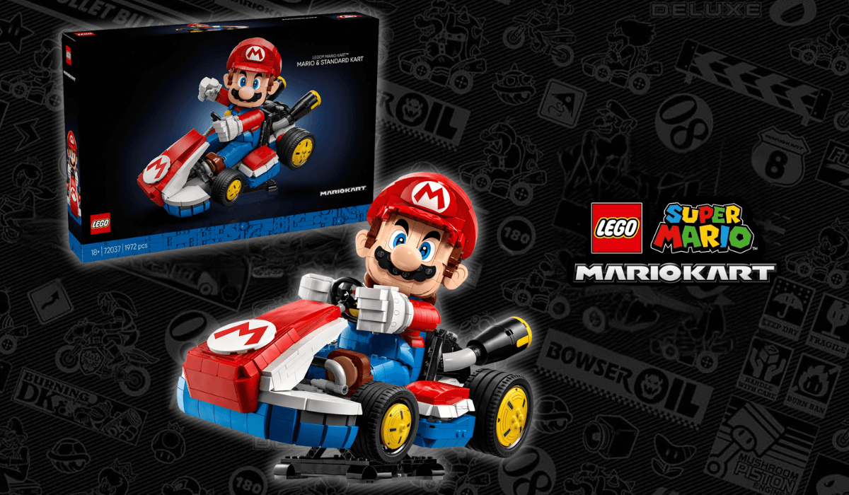 MAR10 Day Reveal: LEGO Mario Kart – Mario & Standard Kart