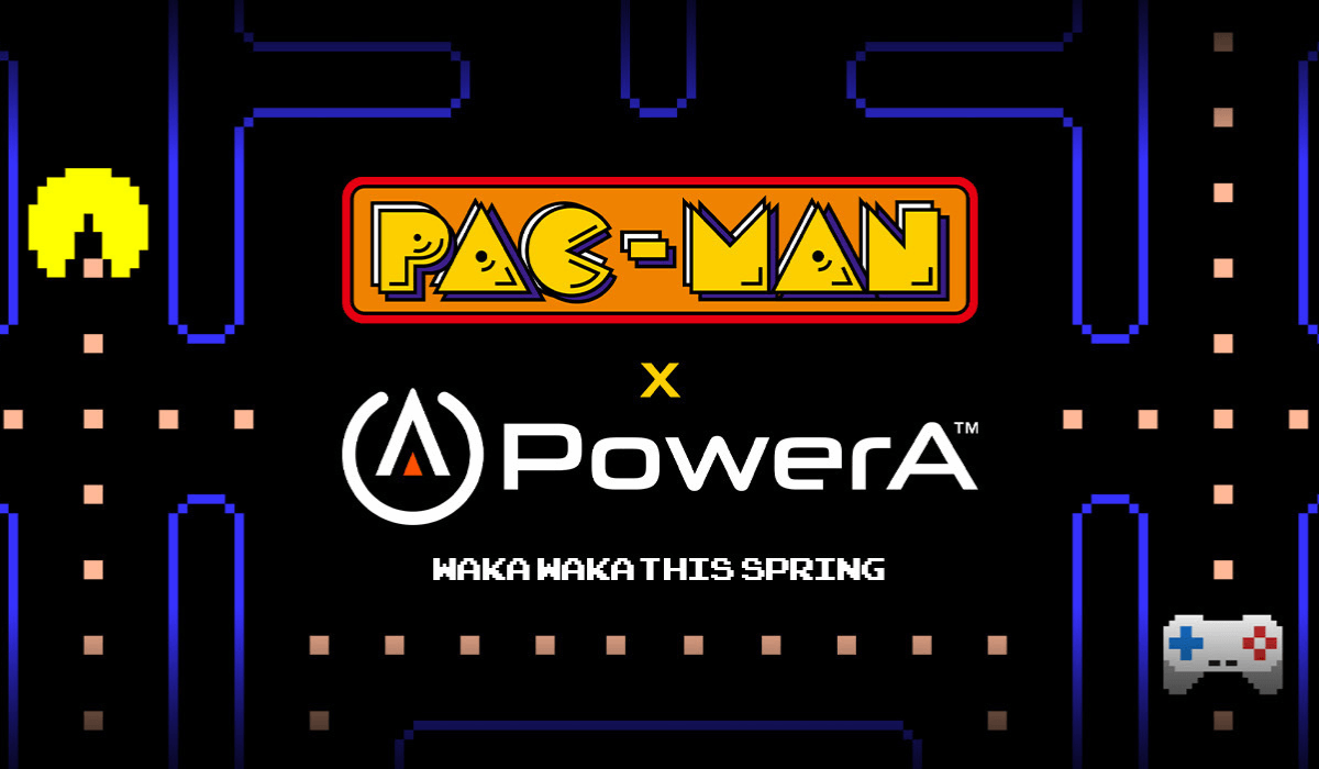 PowerA PAC-MAN Gaming Accessories Announced