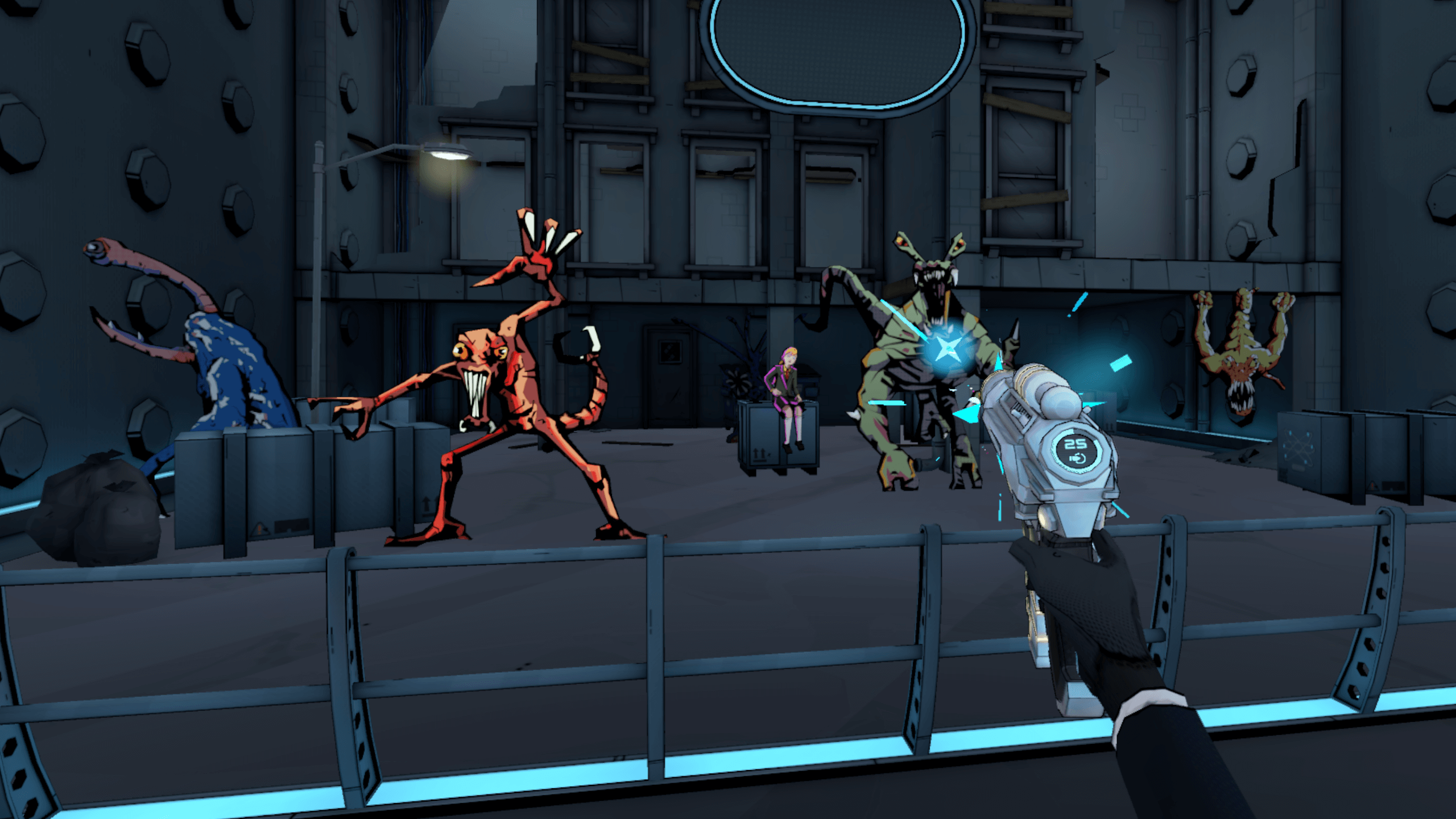 Shooting range as seen in the original movie