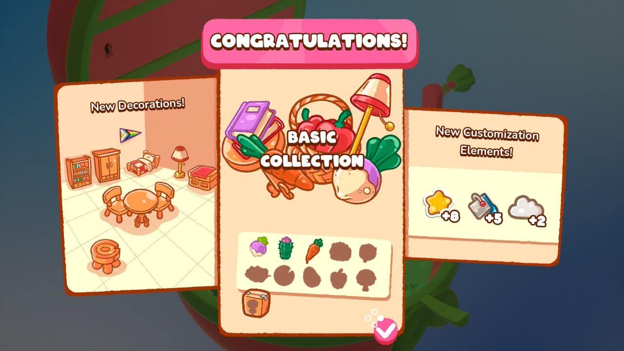 A new plant set has been unlocked! The "Basic Collection"