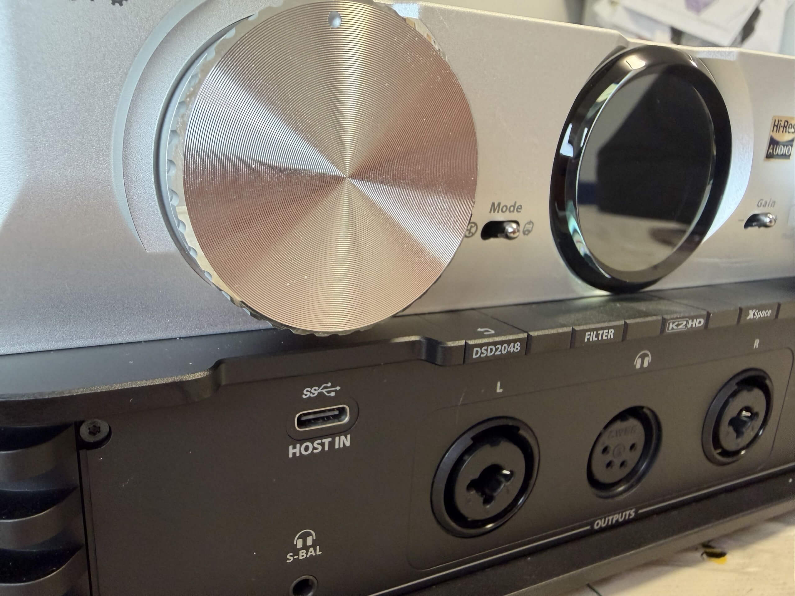 the idsd phantom close up showing off the rings on the rotary dials